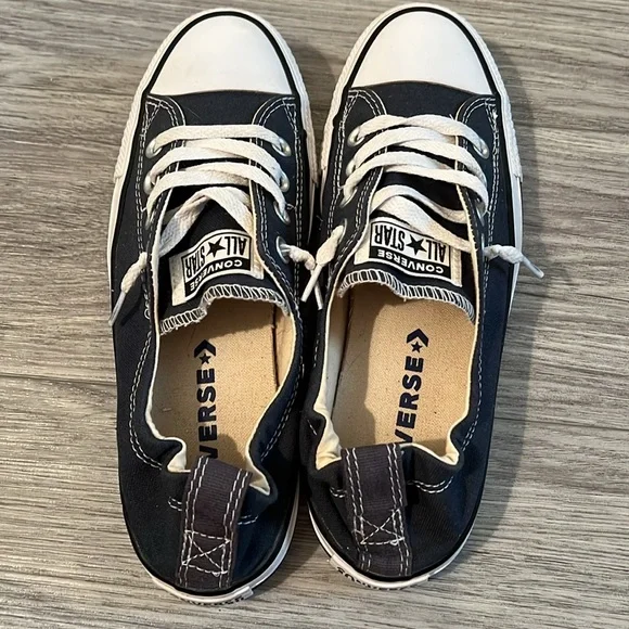 SOLD!  Women’s Blue Slip-on Converse Sneakers! - Picture 6 of 12